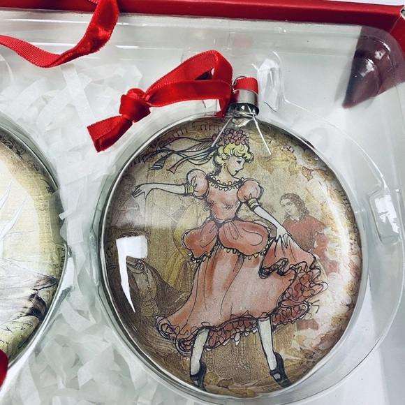 Pottery Barn 12 Days of Christmas Glass Ornaments Set of 12 - Picture 8 of 14